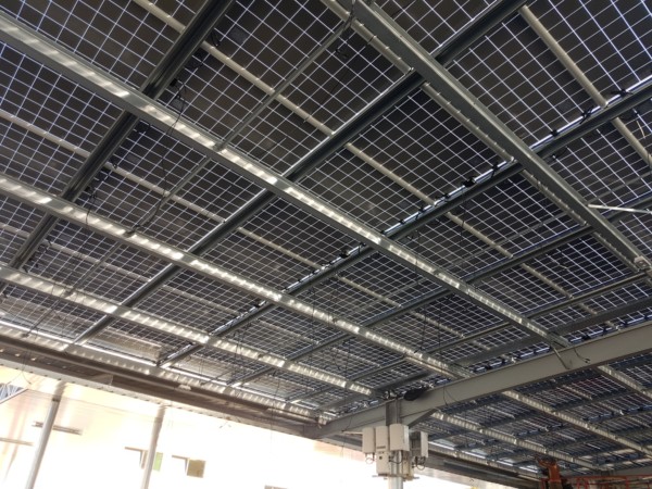 Panneaux solaires en autoconsommation.